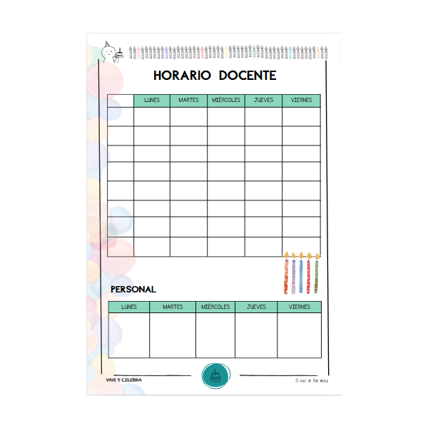 LIBRETA DE PROGRAMACIÓN CON EXTRA PARA ESPECIALISTAS DE MÚSICA