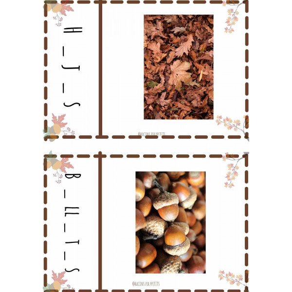 Dosier lectoescritura otoño