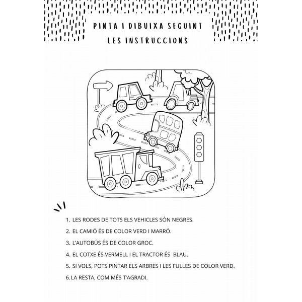 PINTA SEGUINT LES INSTRUCCIONS