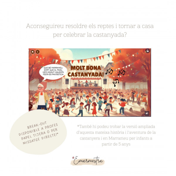 Break-out les vacances de la castanyera - versió adaptada