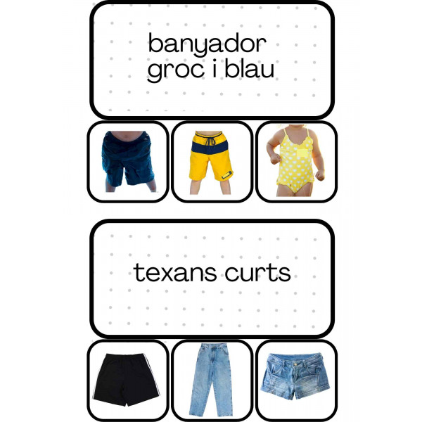 La roba: escull l'opció correcta