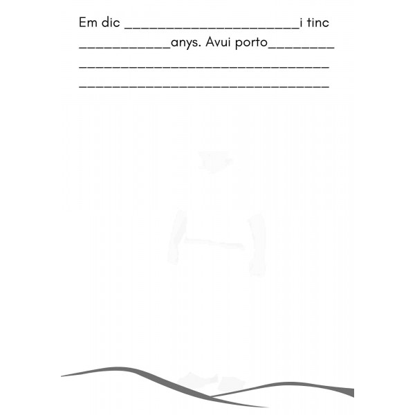 La meva roba. Avui porto...