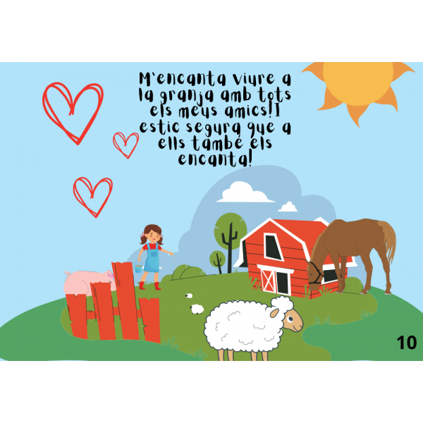 Pack animals de la granja
