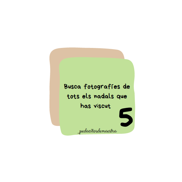 CALENDARI D'ADVENT PER A NENS/ES