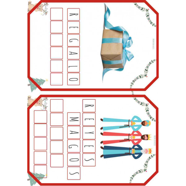 Dosier lectoescritura Navidad