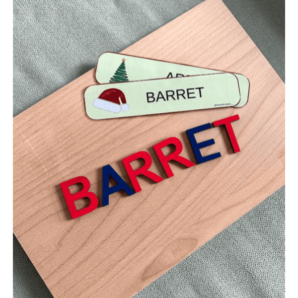 VOCABULARIO Lectoescritura Navidad