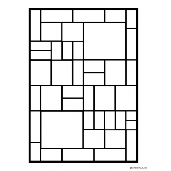 Joc amb Piet Mondrian