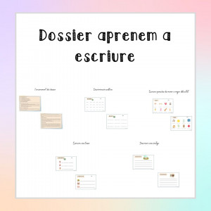 Dossier aprenem a escriure