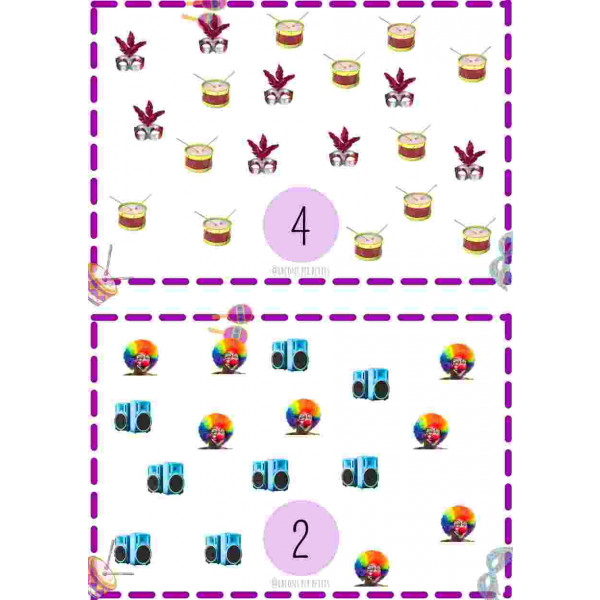 Dosier matemáticas carnaval