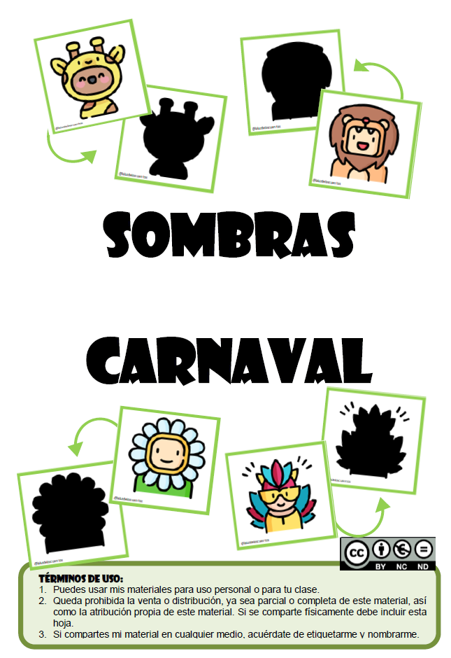 Sombras - carnaval