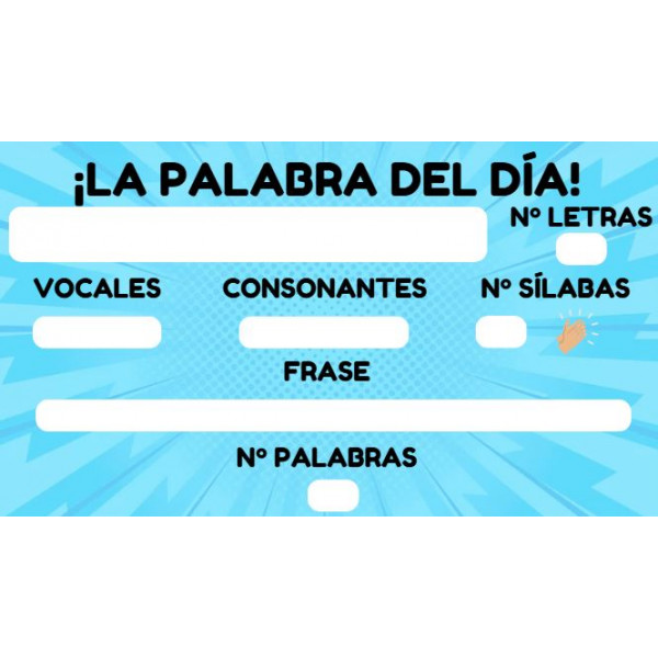 La palabra del día