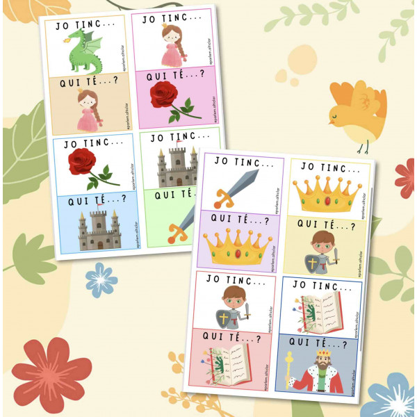 Jo tinc.. qui té...? Versió Sant jordi