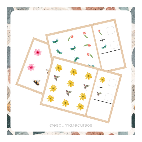 Sumas y restas primavera