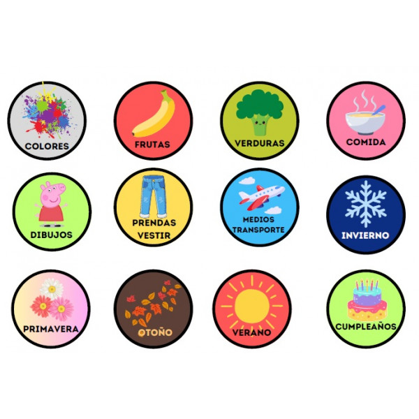 Juego ruleta - campos semánticos