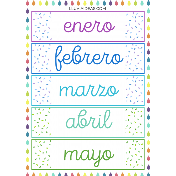 PACK MI PRIMER CALENDARIO PERPETUO | CALENDARIO CIRCULAR DE AULA, INSPIRACIÓN WALDORF