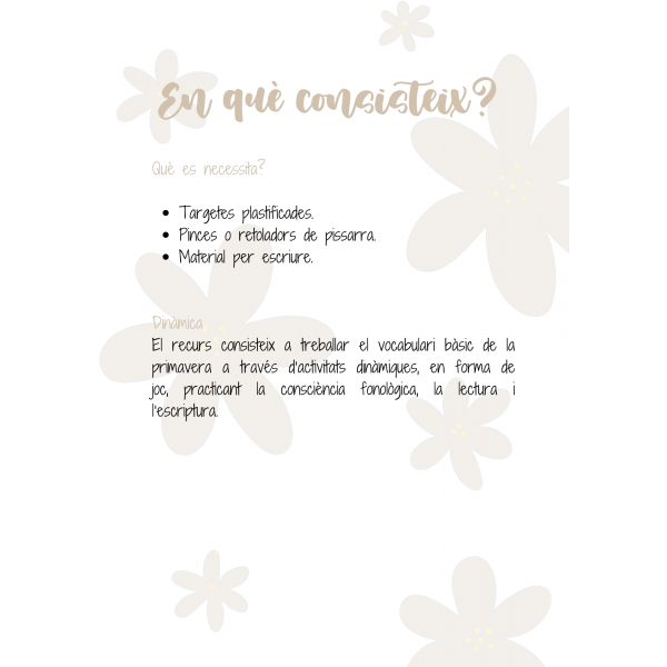 Ha arribat la primavera!