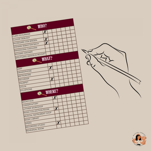 CLUEDO MUSICAL (INGLÉS)