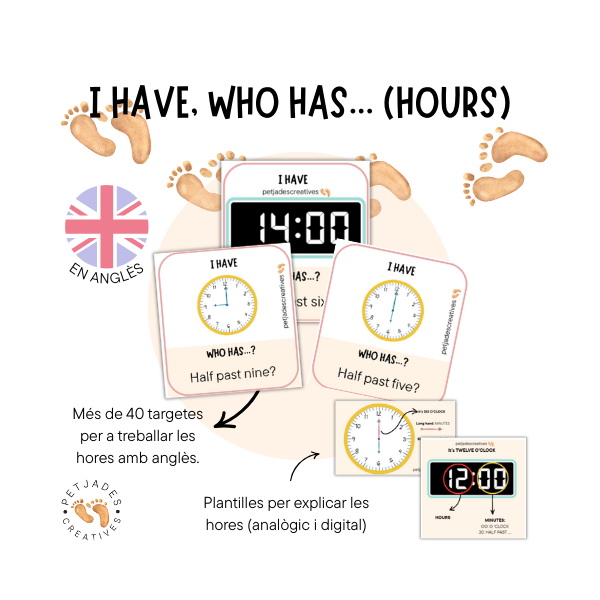 I HAVE, WHO HAS... (HOURS)