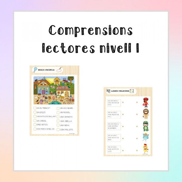 Comprensions lectores nivell 1