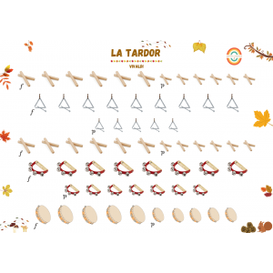 Musicograma: LA TARDOR de VIVALDI