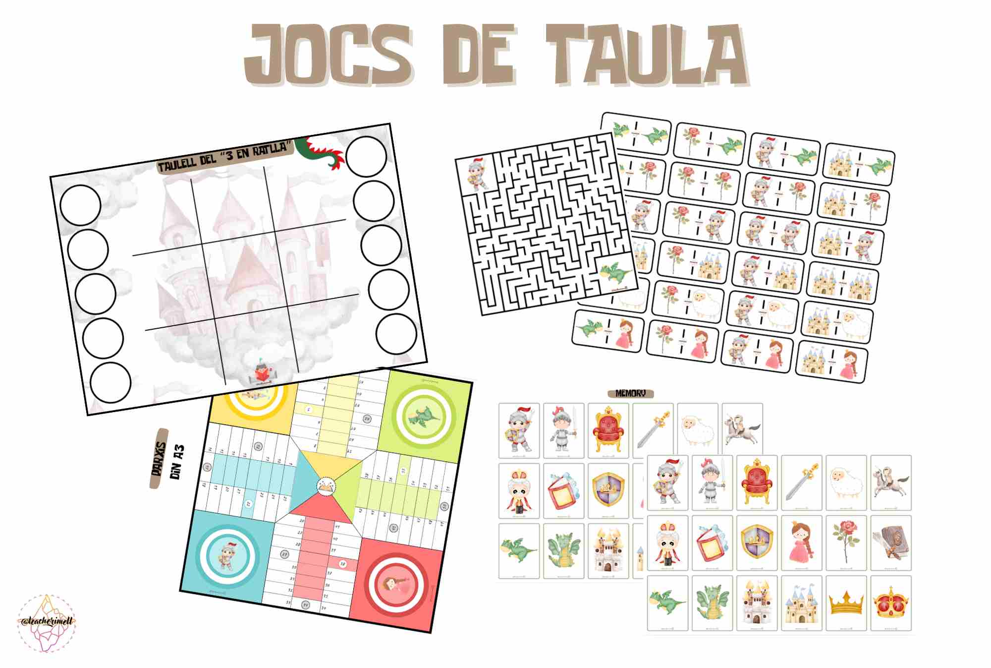 JOCS DE TAULA - SANT JORDI
