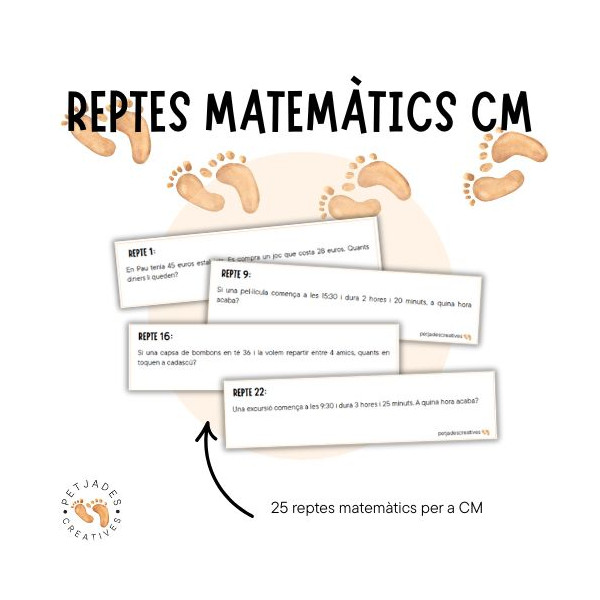 REPTES MATEMÀTICS CM