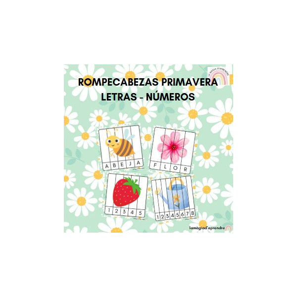 Rompecabezas primavera