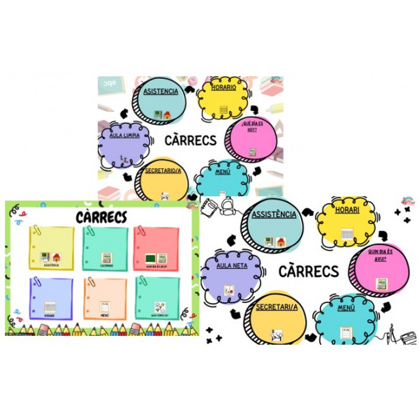 Càrrecs d'aula / Encargados de clase