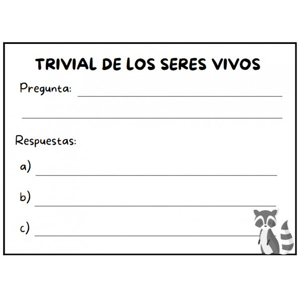 Trivial de los seres vivos