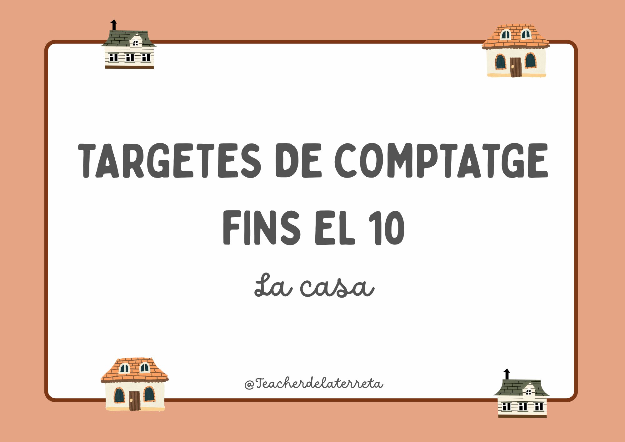 Comptatge fins el 10 de la casa