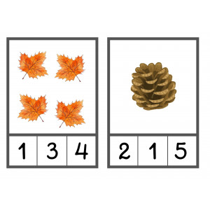 Comptatge fins el 10 i Memory de la tardor