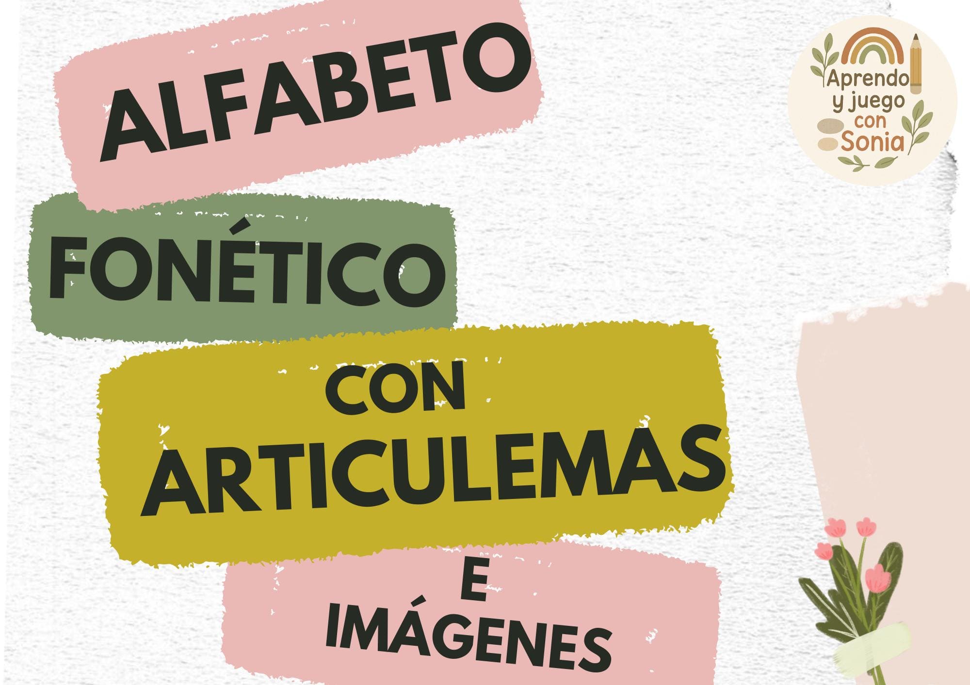 Abecedario  fonético articulemas castellano y valenciano