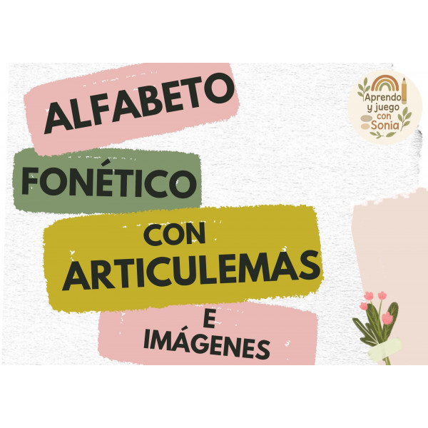 Abecedario  fonético articulemas castellano y valenciano