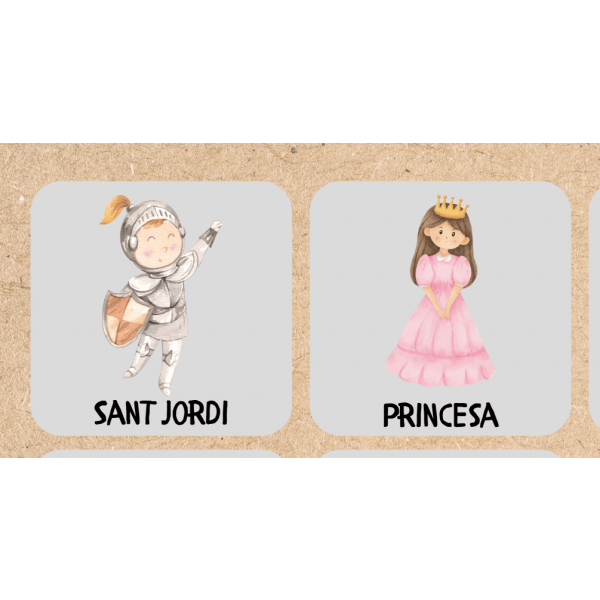 Memory de Sant Jordi en CATALÀ