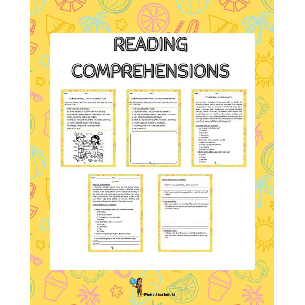 SUMMER VOCABULARY BUNDLE