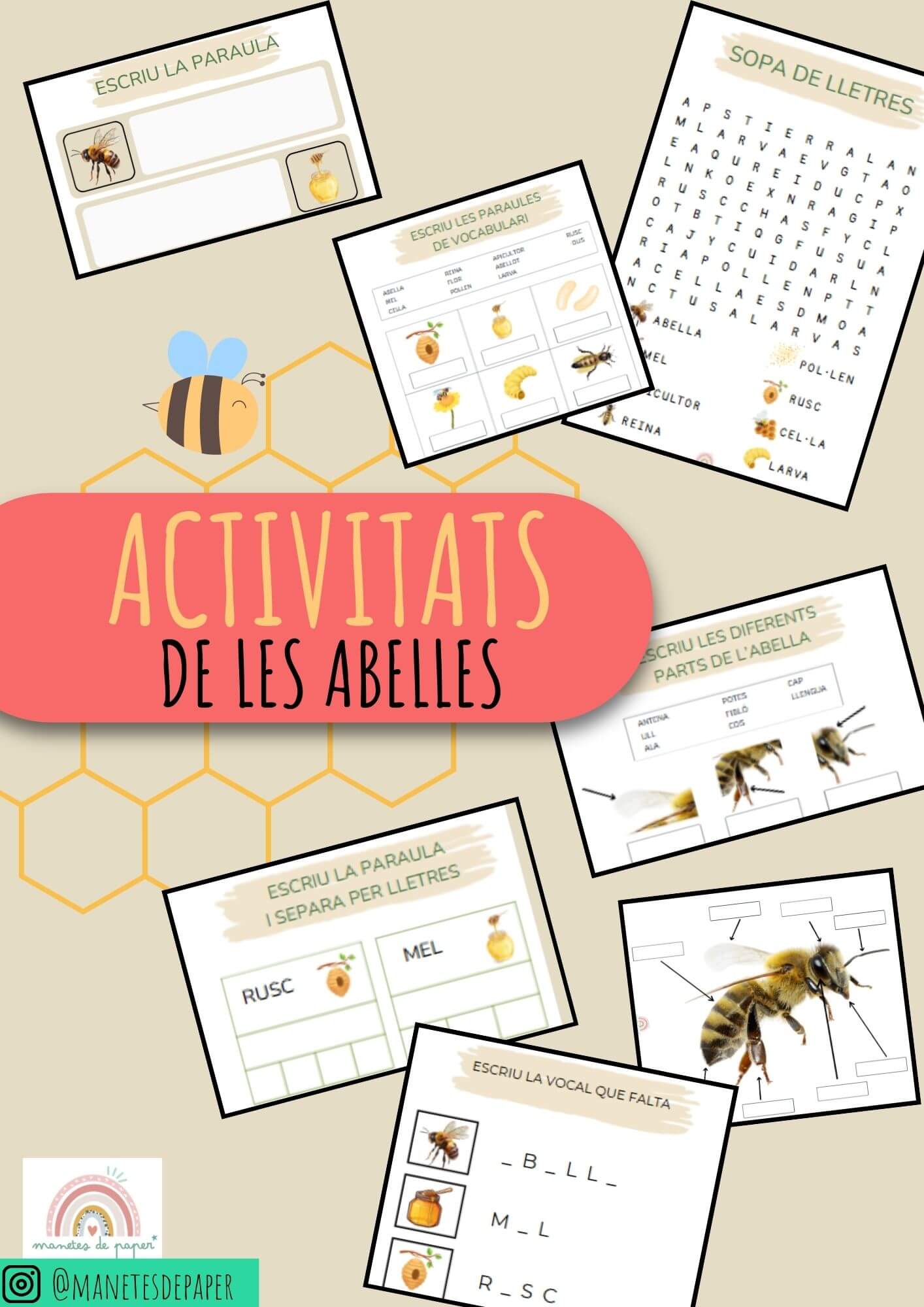 Activitats de llengua sobre les ABELLES