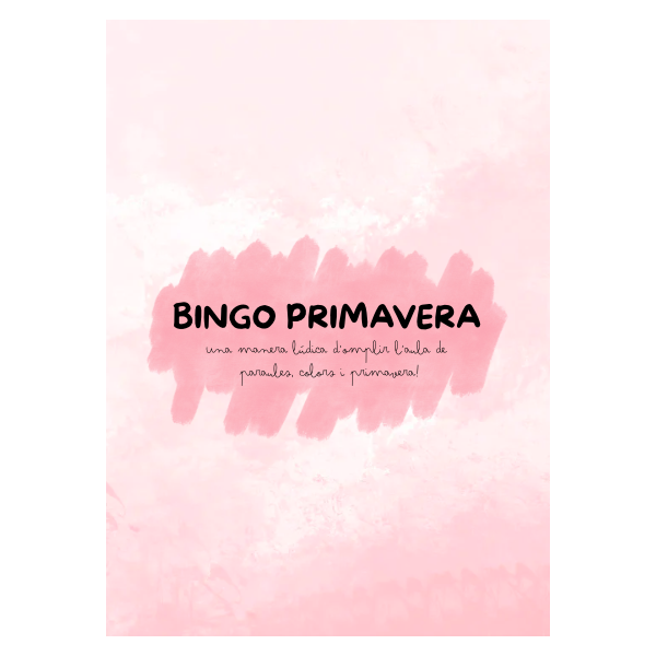 BINGO PRIMAVERA