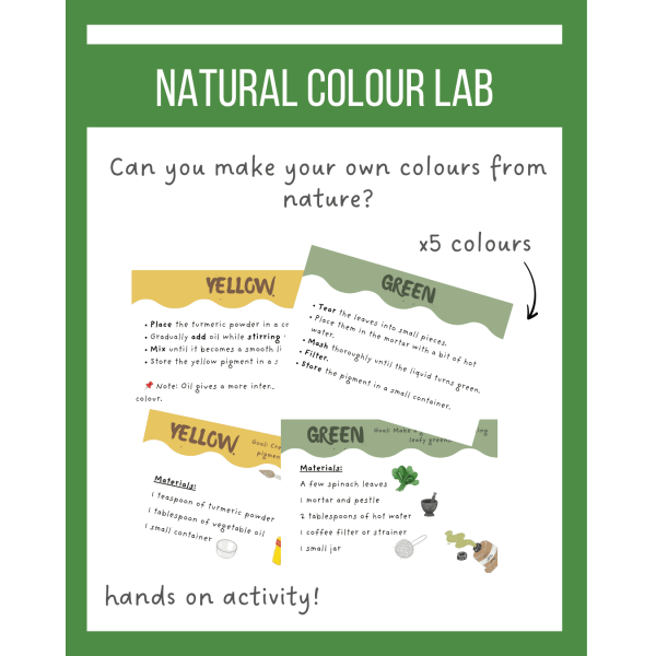 Natual colours LAB - Creación de pigmentos