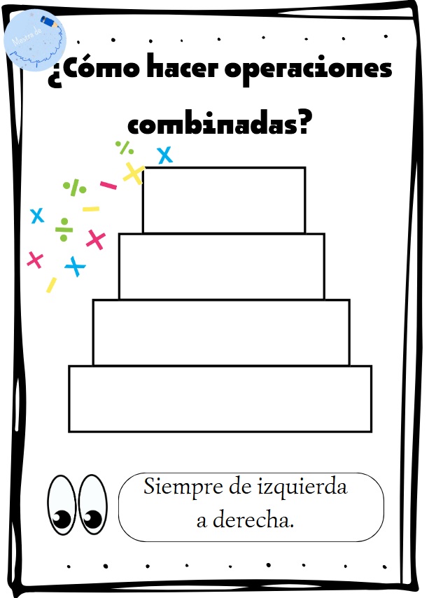 ¿Cómo hacer operaciones combinadas?