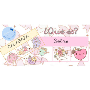 ¿Qué és?- vocabulario de primavera