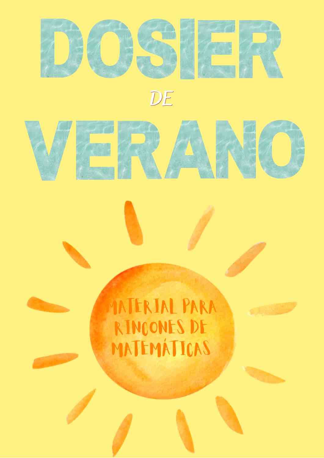 Dosier matemáticas verano