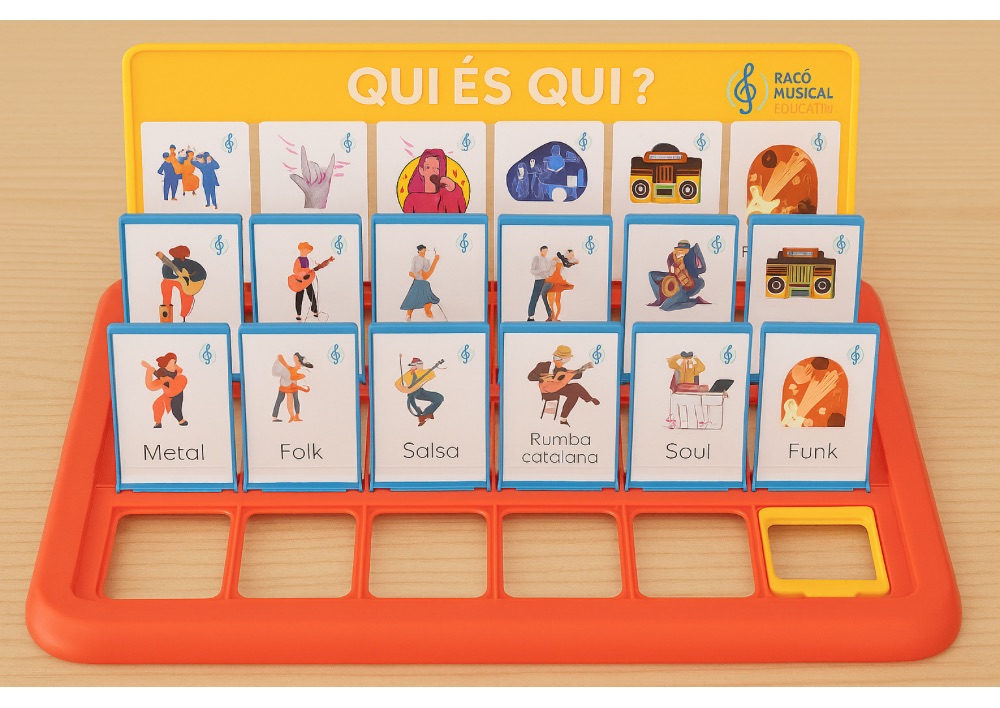 Jc2. Qui és qui? (Gèneres musicals)