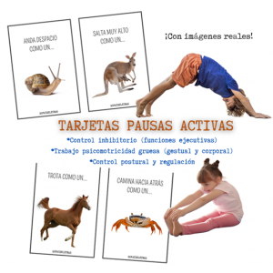Tarjetas pausas activas