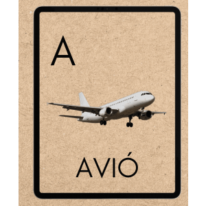 Abecedari en CATALÀ imatges REALS