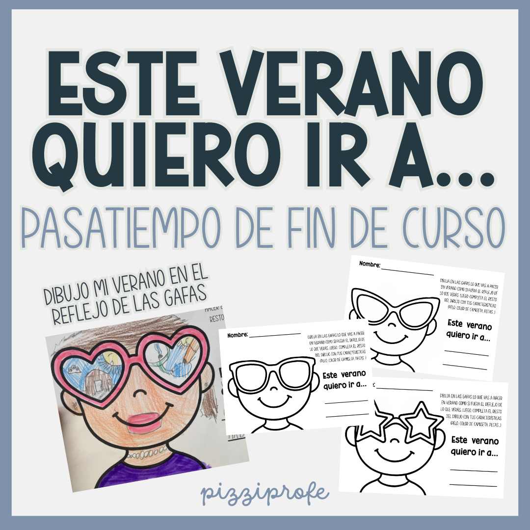 Este verano quiero ir a... pasatiempo by @pizziprofe