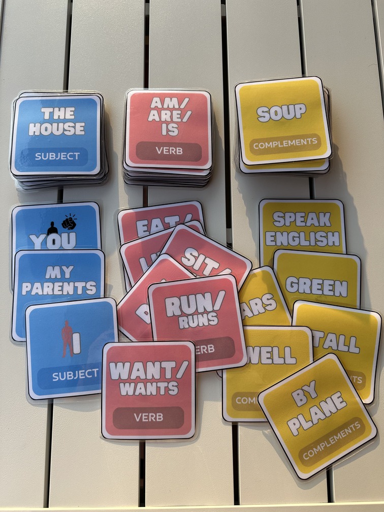 Building easy sentences