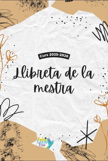 Llibreta del o la mestra 2025-26 (FORMAT MINI A5)