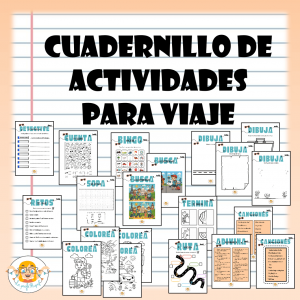CUADERNILLO DE ACTIVIDADES PARA VIAJES