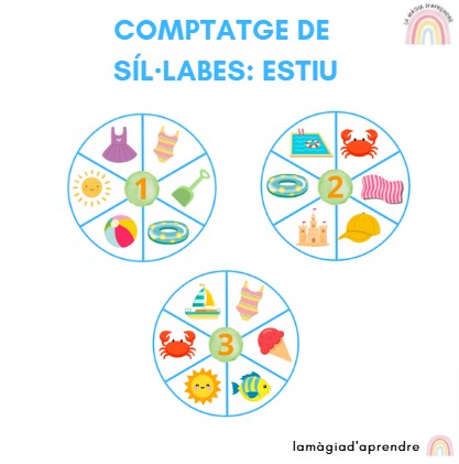 Comptatge síl·labes ESTIU