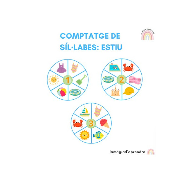Comptatge síl·labes ESTIU